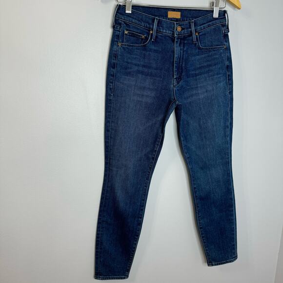Mother The Looker Ankle Jean  River Rule Stretch High Rise women's 26 - Picture 4 of 15
